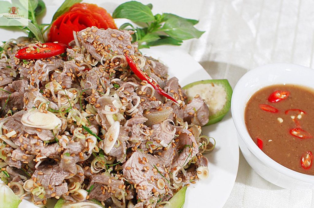 goat meat, the special food for the trip in ninh binh