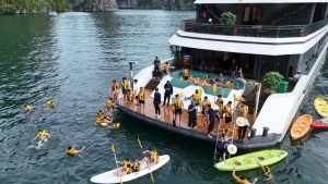 Lan ha bay small group cruises with balconies