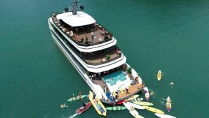 Lan ha bay small group cruise with balcony